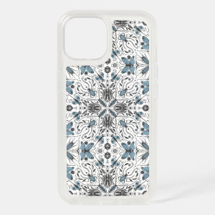 Bugs, black and blue iPhone 15 case