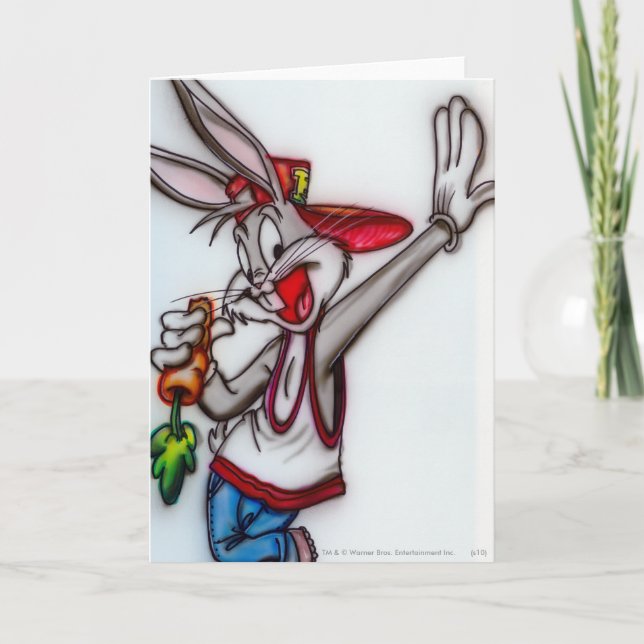 BUGS BUNNY™ Airbrush Card (Front)