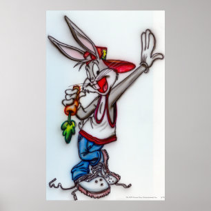 BUGS BUNNY™ Airbrush Poster