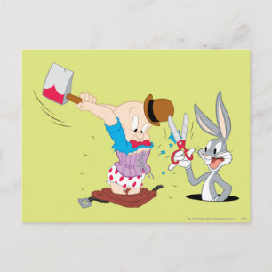 BUGS BUNNY™ and ELMER FUDD™ Postcard