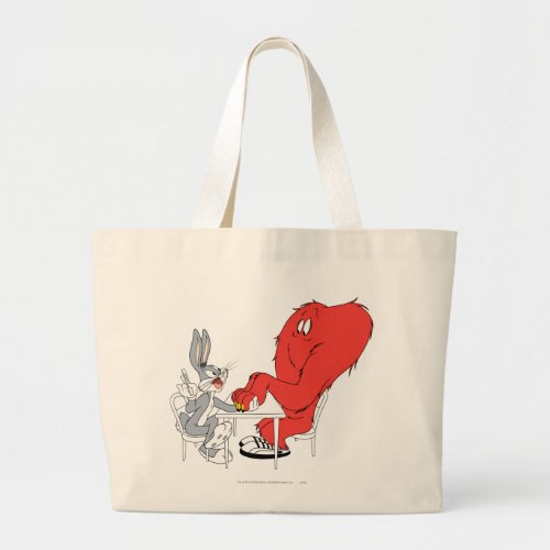 BUGS BUNNY and Gossamer 2 Large Tote Bag