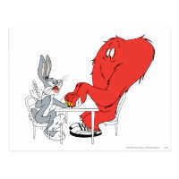 BUGS BUNNY™ and Gossamer 2 Postcard