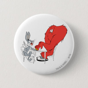 BUGS BUNNY™ and Gossamer Pinback Button
