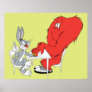 BUGS BUNNY™ and Gossamer Poster