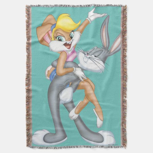 BUGS BUNNY and Lola Bunny 2 Throw Blanket