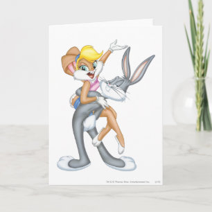 BUGS BUNNY™ and Lola Bunny Card