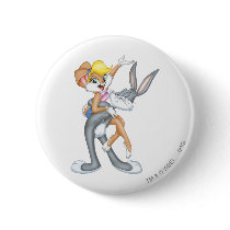 BUGS BUNNY™ and Lola Bunny Pinback Button