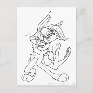 BUGS BUNNY™ and Lola Bunny Postcard