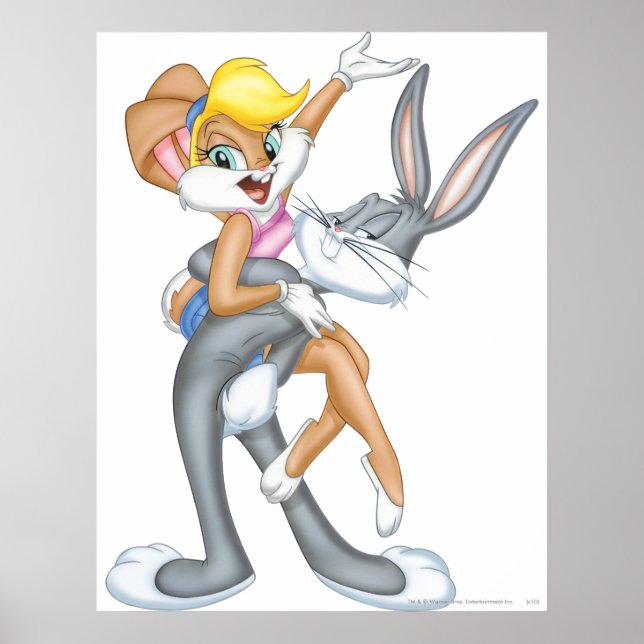 BUGS BUNNY™ and Lola Bunny Poster (Front)