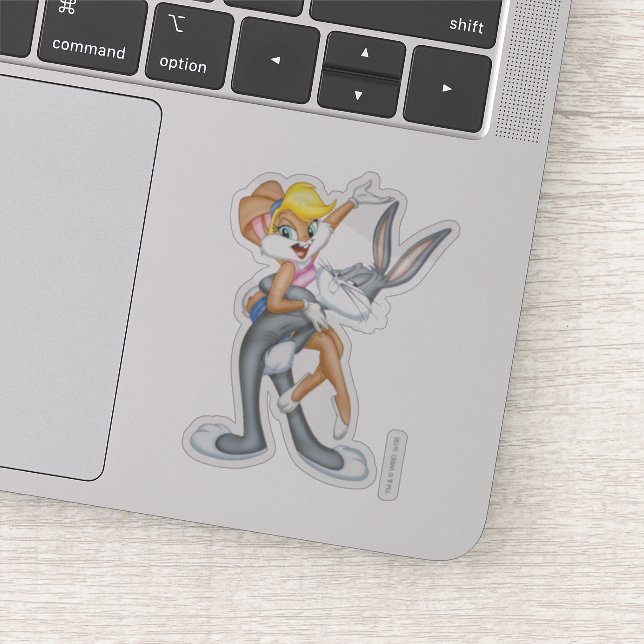 BUGS BUNNY™ and Lola Bunny Sticker (Detail)