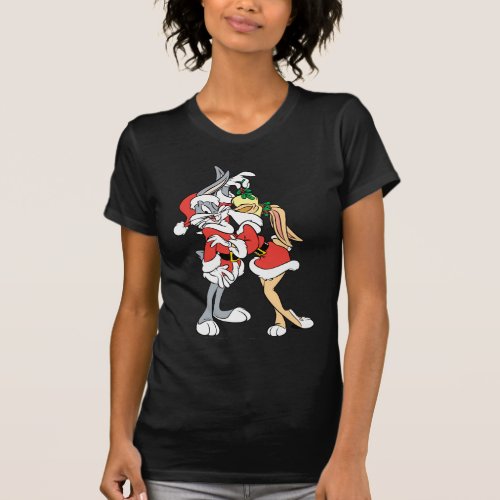 BUGS BUNNY and Lola Mistletoe Kiss T_Shirt