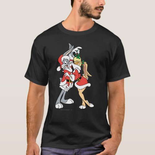 BUGS BUNNY and Lola Mistletoe Kiss T_Shirt