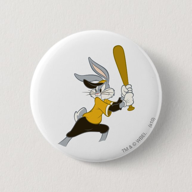BUGS BUNNY™ Batter's Up Button (Front)