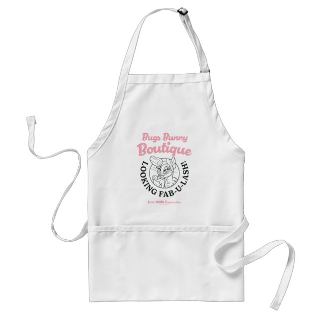 BUGS BUNNY™ Boutique - Looking Fab-U-Lash! Adult Apron (Front)