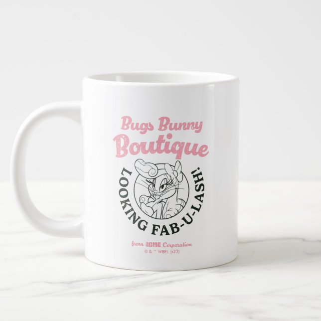 BUGS BUNNY™ Boutique - Looking Fab-U-Lash! Giant Coffee Mug (Left)
