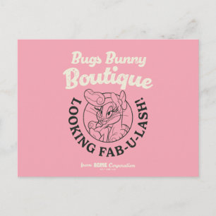 BUGS BUNNY™ Boutique - Looking Fab-U-Lash! Postcard