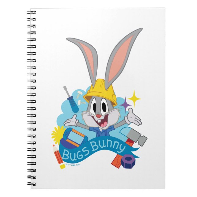 BUGS BUNNY BUILDERS™| BUGS BUNNY™ Character Art Notebook (Front)