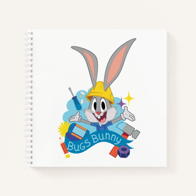 BUGS BUNNY BUILDERS™| BUGS BUNNY™ Character Art Notebook (Front)