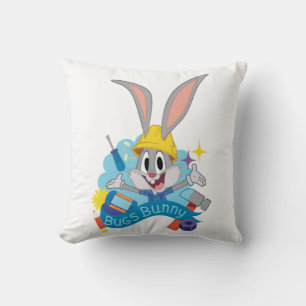 BUGS BUNNY BUILDERS™ BUGS BUNNY™ Character Art Throw Pillow
