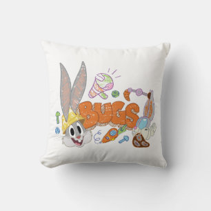 BUGS BUNNY BUILDERS™ BUGS BUNNY™ Sketch Art Throw Pillow