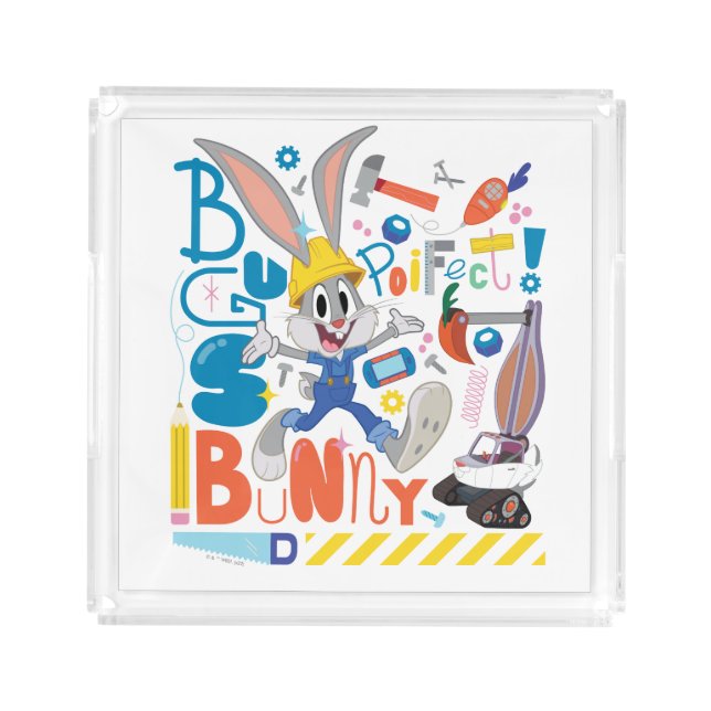BUGS BUNNY BUILDERS™| BUGS BUNNY™ Work Tools Acrylic Tray (Front)