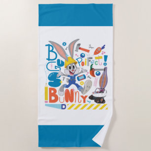 BUGS BUNNY BUILDERS™ BUGS BUNNY™ Work Tools Beach Towel