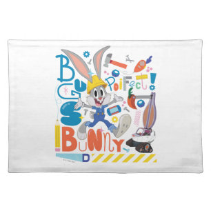 BUGS BUNNY BUILDERS™ BUGS BUNNY™ Work Tools Cloth Placemat