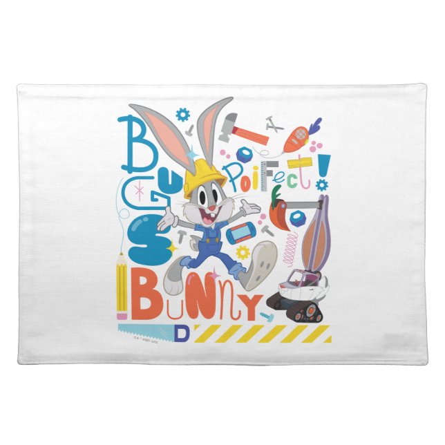 BUGS BUNNY BUILDERS™| BUGS BUNNY™ Work Tools Cloth Placemat (Front)
