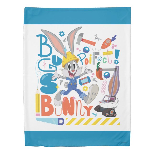 BUGS BUNNY BUILDERS™| BUGS BUNNY™ Work Tools Duvet Cover (Front)