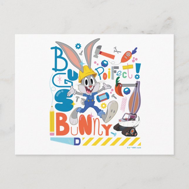 BUGS BUNNY BUILDERS™| BUGS BUNNY™ Work Tools Postcard (Front)