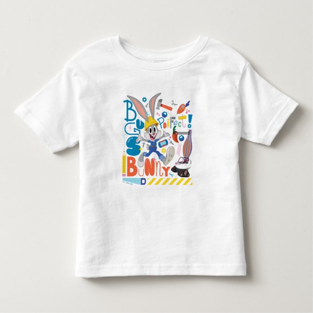 BUGS BUNNY BUILDERS™| BUGS BUNNY™ Work Tools Toddler T-shirt (Front)
