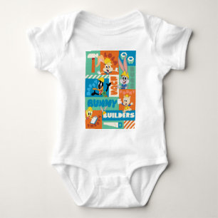 BUGS BUNNY BUILDERS™  Character Grid Pattern Baby Bodysuit