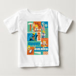 BUGS BUNNY BUILDERS™| Character Grid Pattern Baby T-Shirt