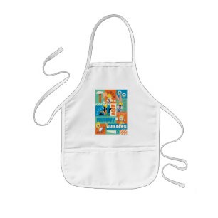 BUGS BUNNY BUILDERS™ Character Grid Pattern Kids' Apron