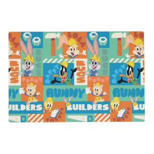 BUGS BUNNY BUILDERS™ Character Grid Pattern Placemat