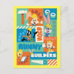 BUGS BUNNY BUILDERS™| Character Grid Pattern Postcard