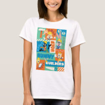 BUGS BUNNY BUILDERS™| Character Grid Pattern T-Shirt