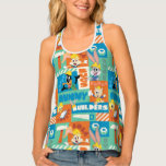 BUGS BUNNY BUILDERS™| Character Grid Pattern Tank Top