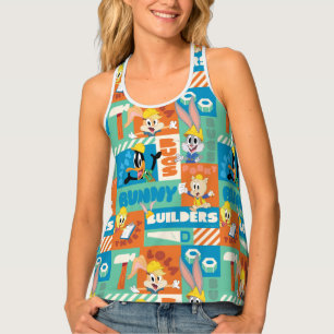 BUGS BUNNY BUILDERS™  Character Grid Pattern Tank Top