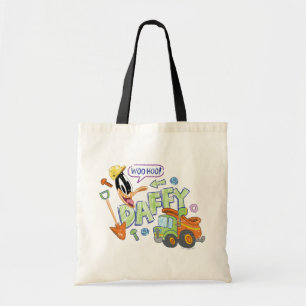 BUGS BUNNY BUILDERS™ DAFFY DUCK™ Sketch Art Tote Bag