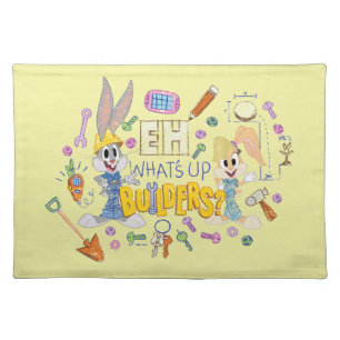 BUGS BUNNY BUILDERS™ Eh, What's Up Builders? Cloth Placemat