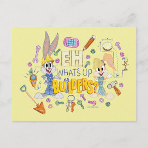 BUGS BUNNY BUILDERS™ Eh, What's Up Builders? Postcard