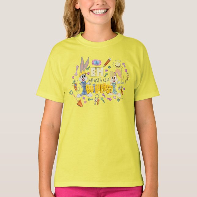 BUGS BUNNY BUILDERS™| Eh, What's Up Builders? T-Shirt (Front)