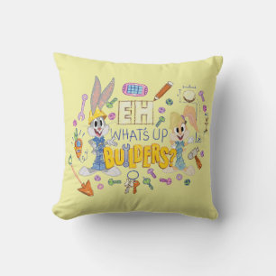 BUGS BUNNY BUILDERS™ Eh, What's Up Builders? Throw Pillow