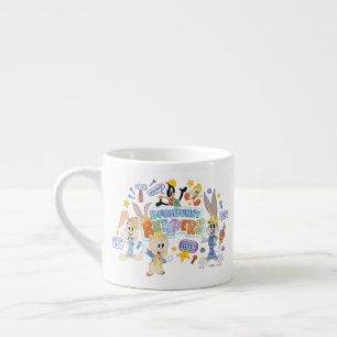 BUGS BUNNY BUILDERS™ Group Sketch Art Espresso Cup