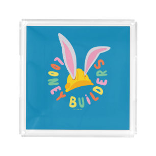 BUGS BUNNY BUILDERS™ Hard Hat Circle Logo Acrylic Tray