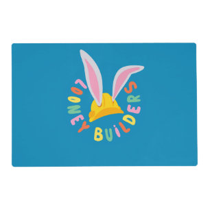BUGS BUNNY BUILDERS™ Hard Hat Circle Logo Placemat