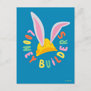 BUGS BUNNY BUILDERS™ Hard Hat Circle Logo Postcard