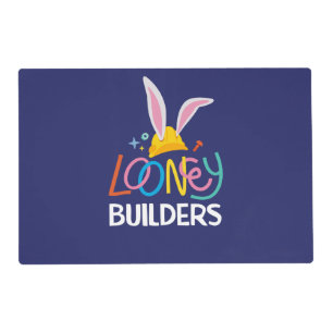 BUGS BUNNY BUILDERS™ Hard Hat Stacked Logo Placemat