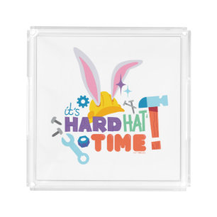 BUGS BUNNY BUILDERS™ It's Hard Hat Time Acrylic Tray